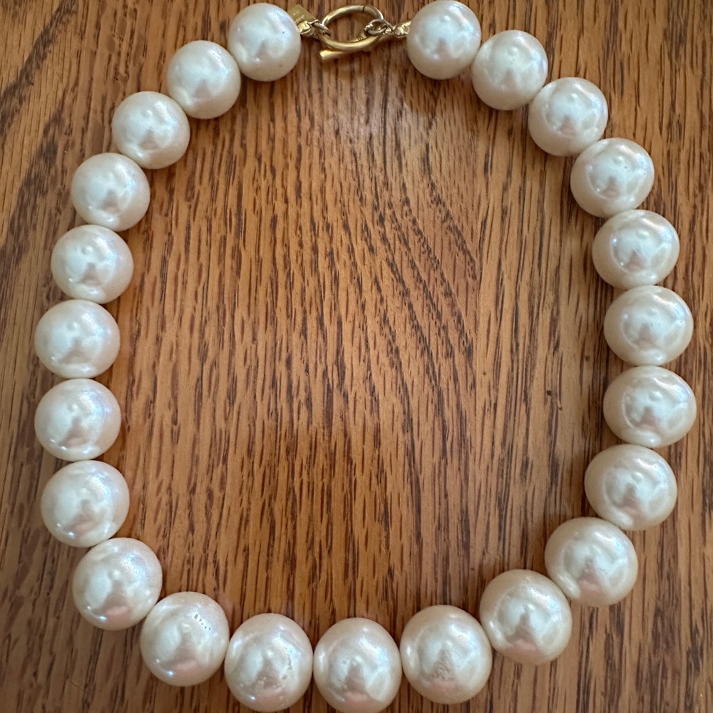 Anne Klein Classic Cream Pearl Necklace